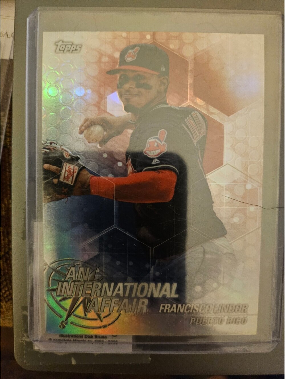 Francisco Lindor 2018 Topps Chrome Update Edition #IA-FL Baseball intnl affair